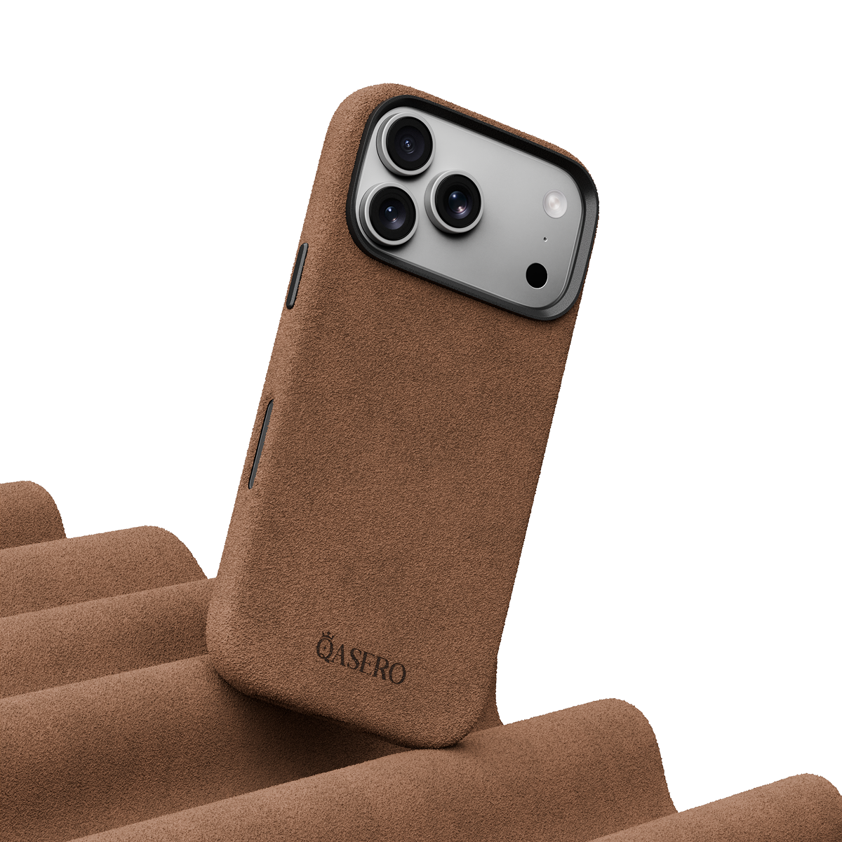 Alcantara Brown – iPhone 17 Pro Case - Image 3