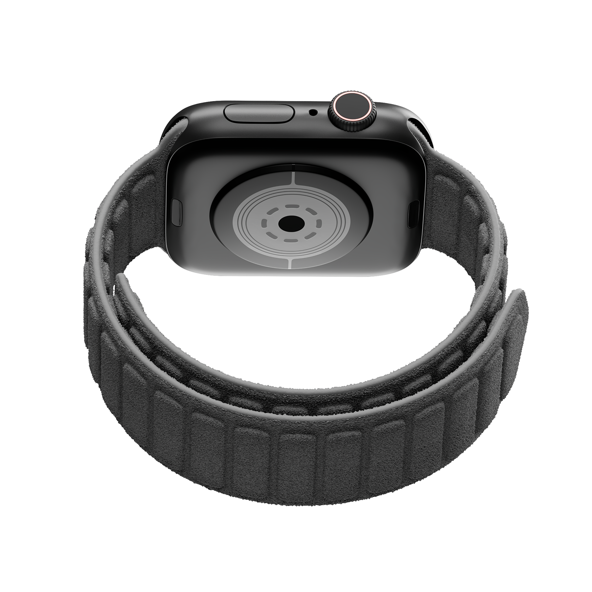 Alcantara Gray – Magnetic Watch Band - Image 2