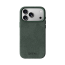 Alcantara Dark Green – iPhone 17 Pro Case