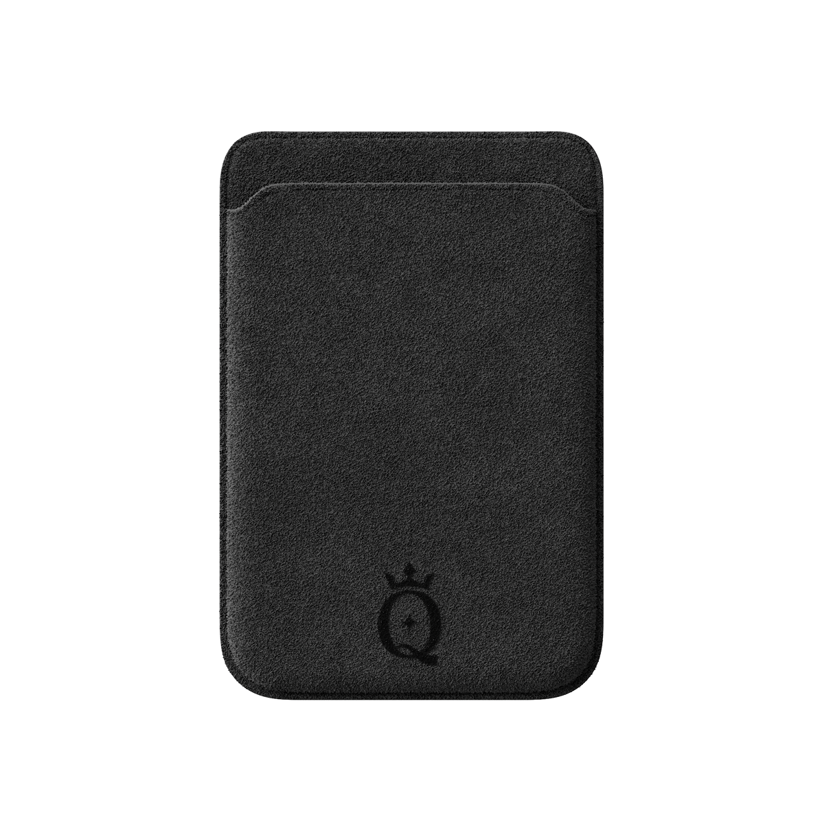 Alcantara Black – MagSafe Wallet