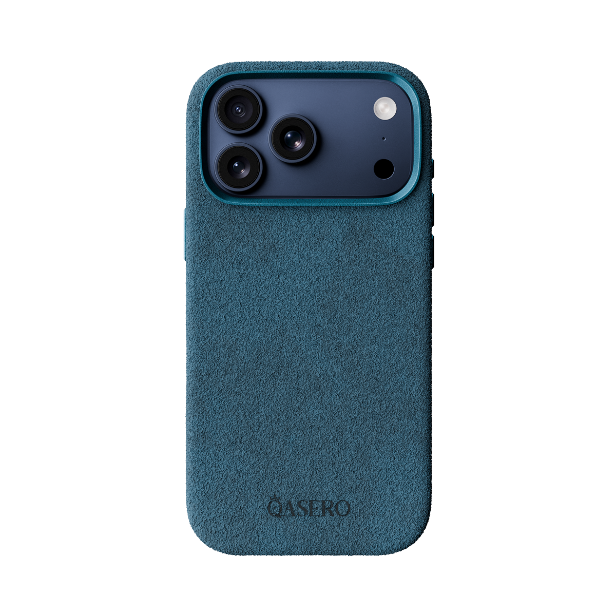 Alcantara Sea Blue – iPhone 17 Pro Max Case
