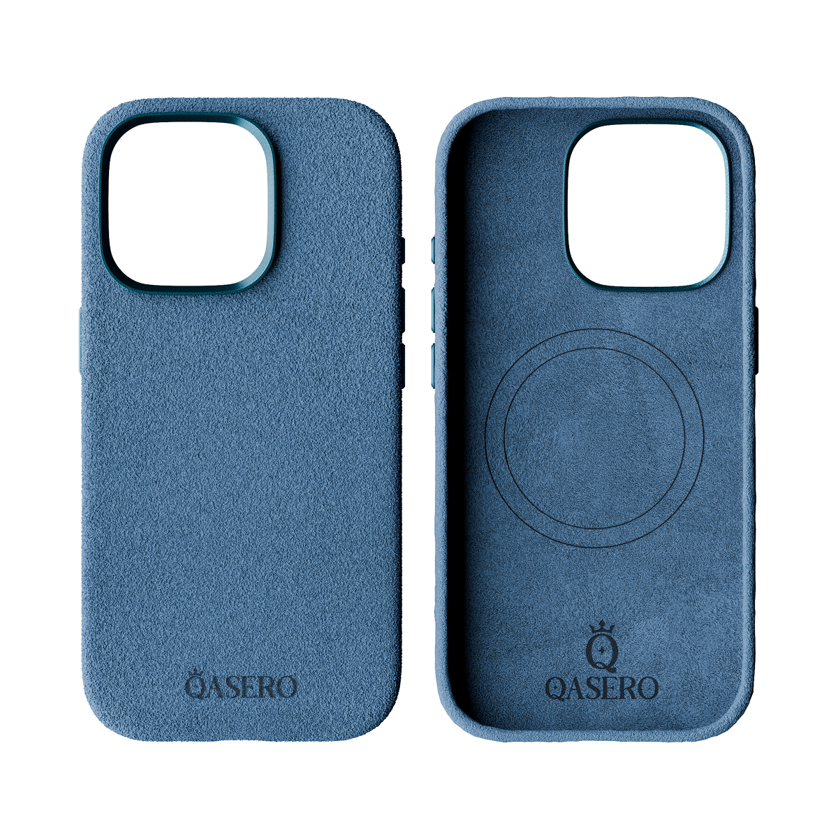 Alcantara Sierra Blue – iPhone 16 Pro Case - Image 2