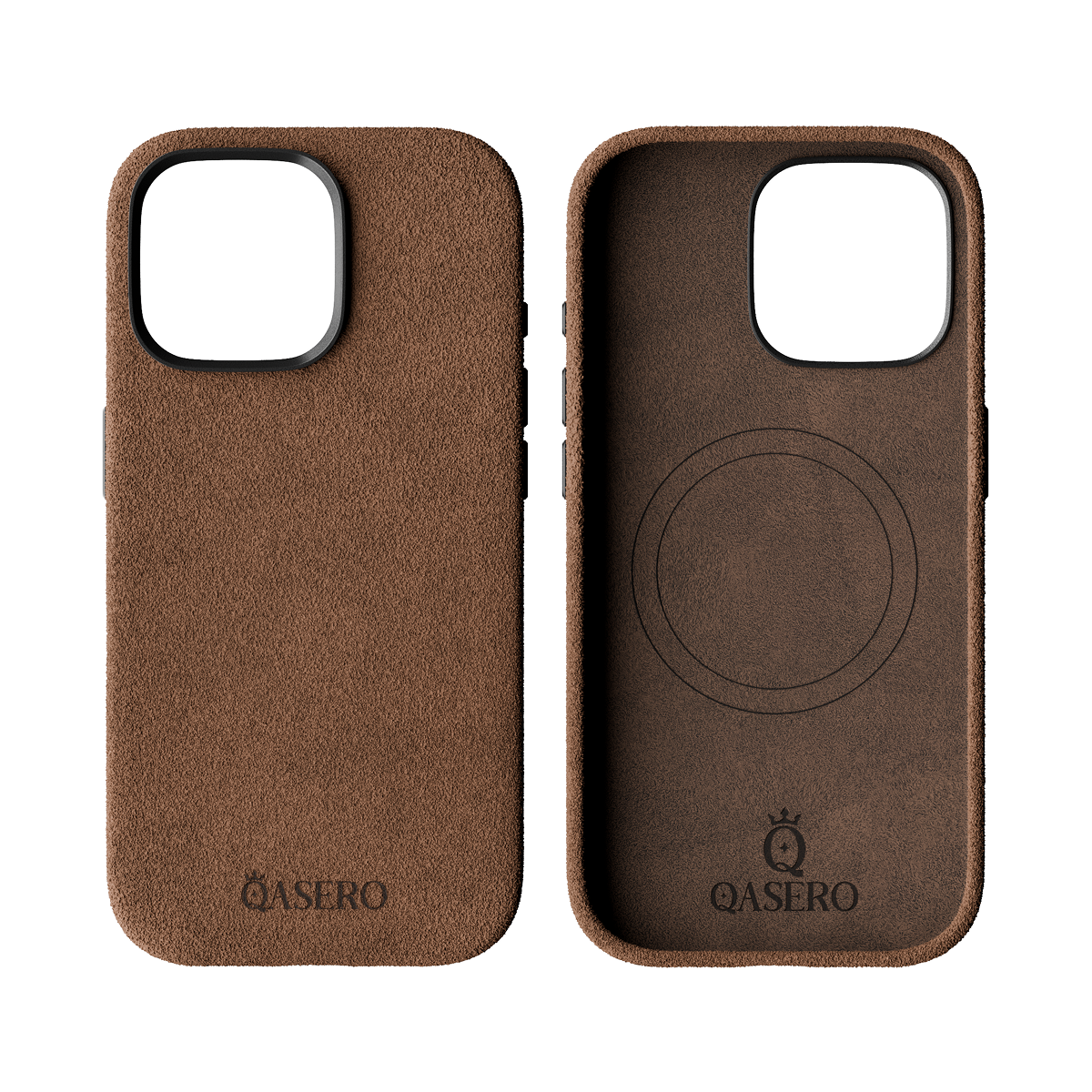 Alcantara Brown – iPhone 15 Pro Case - Image 2