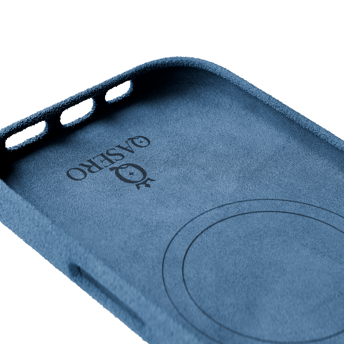 Alcantara Sierra Blue – iPhone 17 Case - Image 5