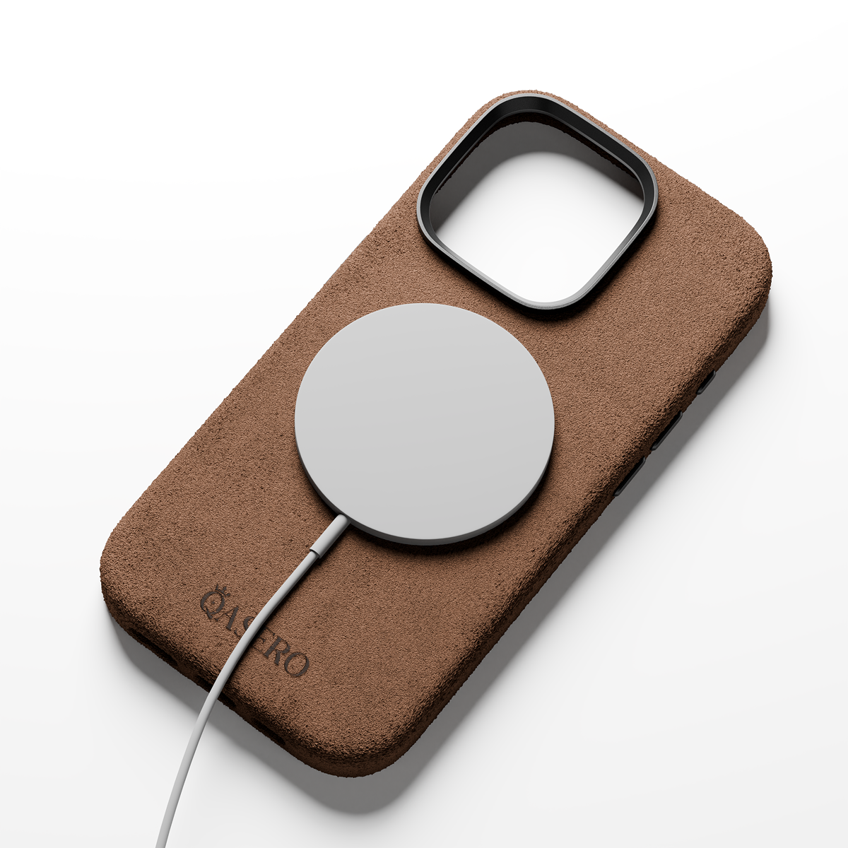 Alcantara Brown – iPhone 15 Pro Case - Image 4