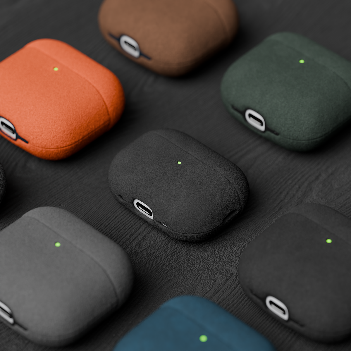 Alcantara Black – AirPods Pro 2 Case - Image 5