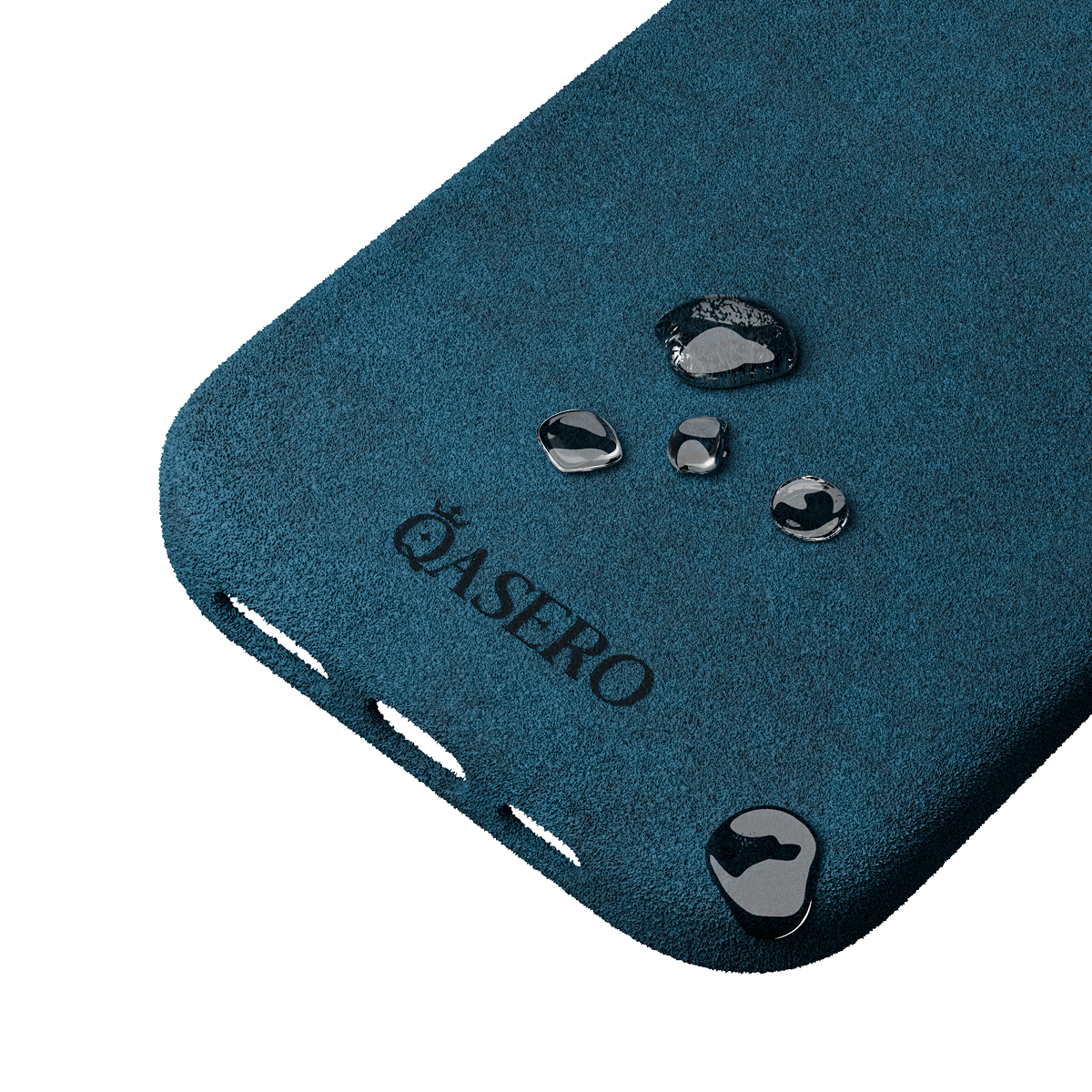 Alcantara Sea Blue – iPhone 17 Case - Image 6