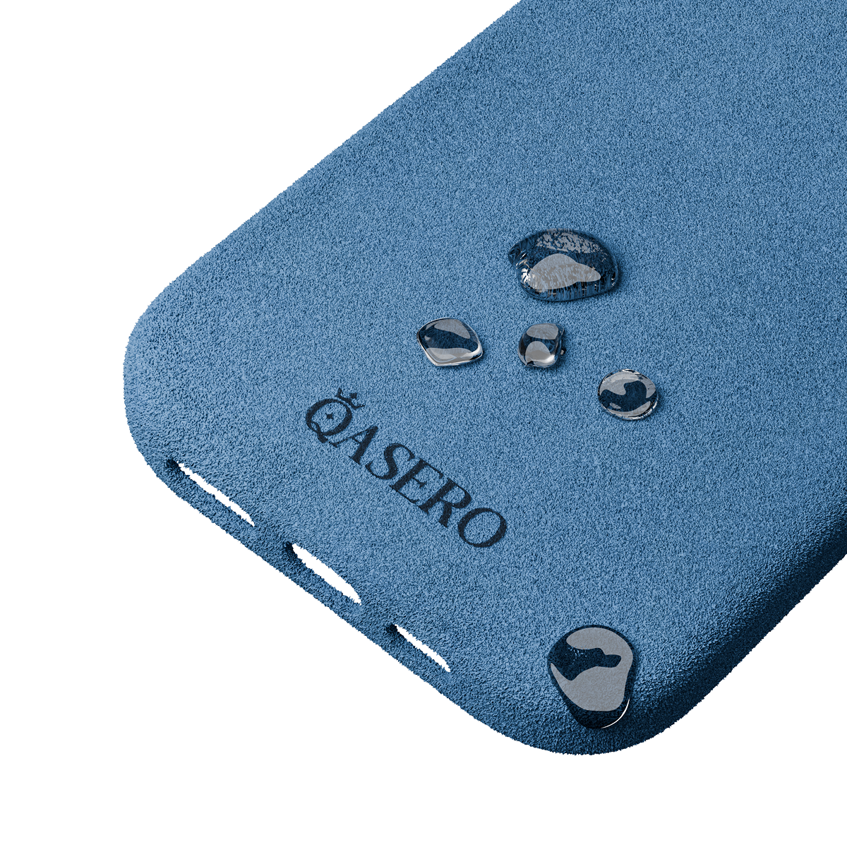 Alcantara Sierra Blue – iPhone 17 Case - Image 6