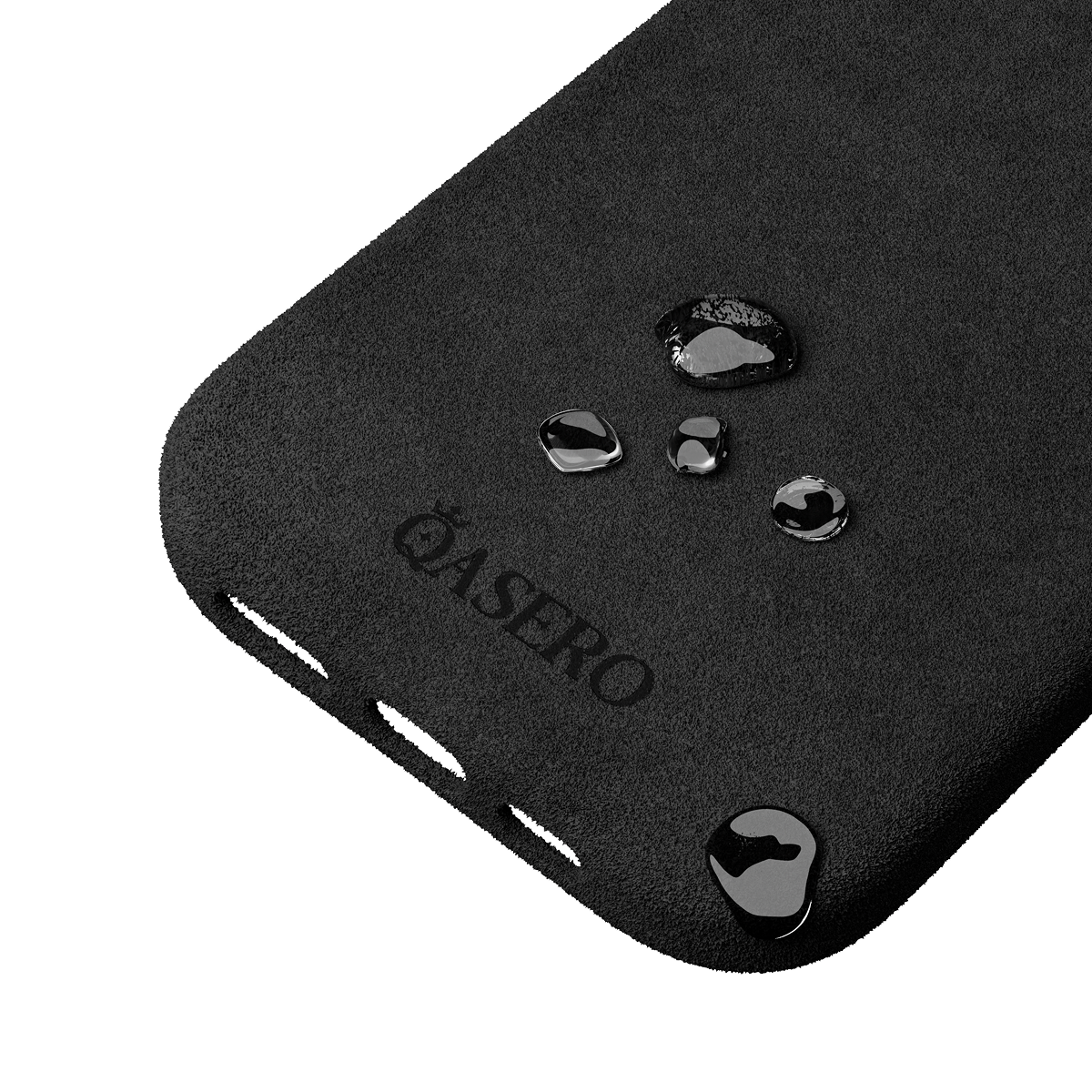 Alcantara Black – iPhone 15 Pro Max Case - Image 6